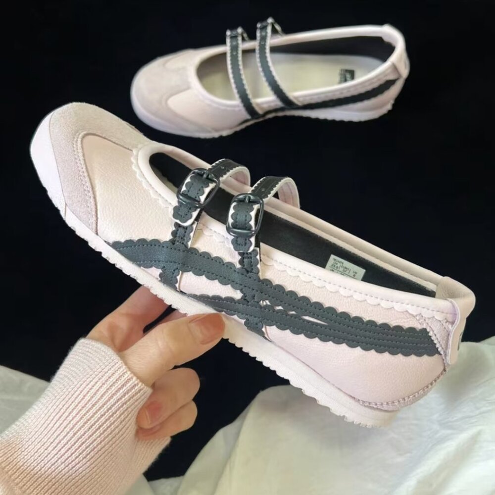 Onitsuka Tiger MEXICO 66 TGRS Fashion Mary Jane Women's Casual Shoes